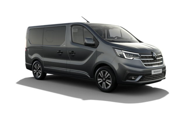 Biały Renault Trafic Combi 9-osobowy – bus na wynajem we Wrocławiu, prawo jazdy kat. B, Rent2Ride – miniatura 3