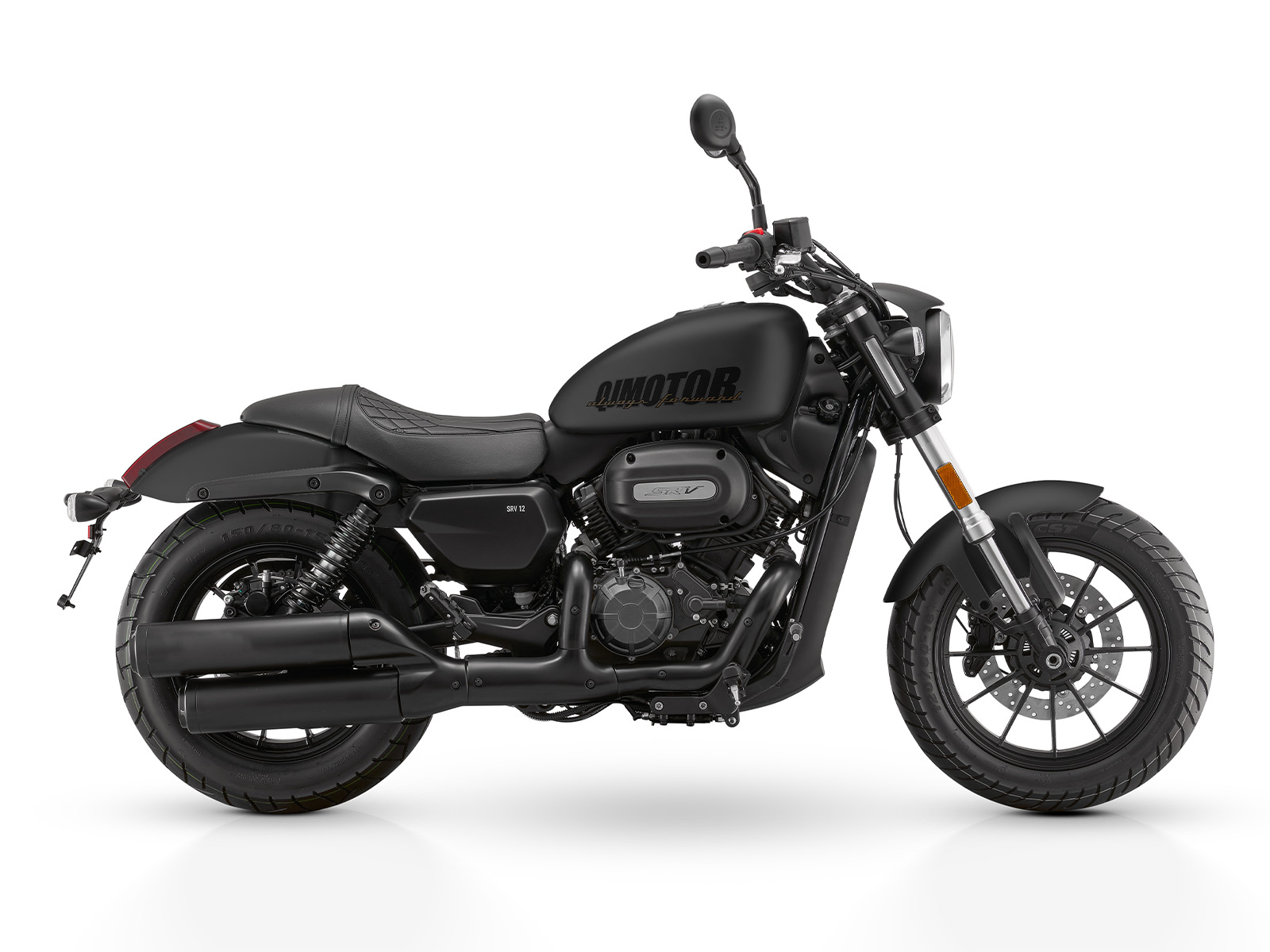 QJ Motor SRV 12 – cruiser 125cc silnik V-twin na prawo jazdy kat. B, wynajem motocykli Wrocław Rent2Ride